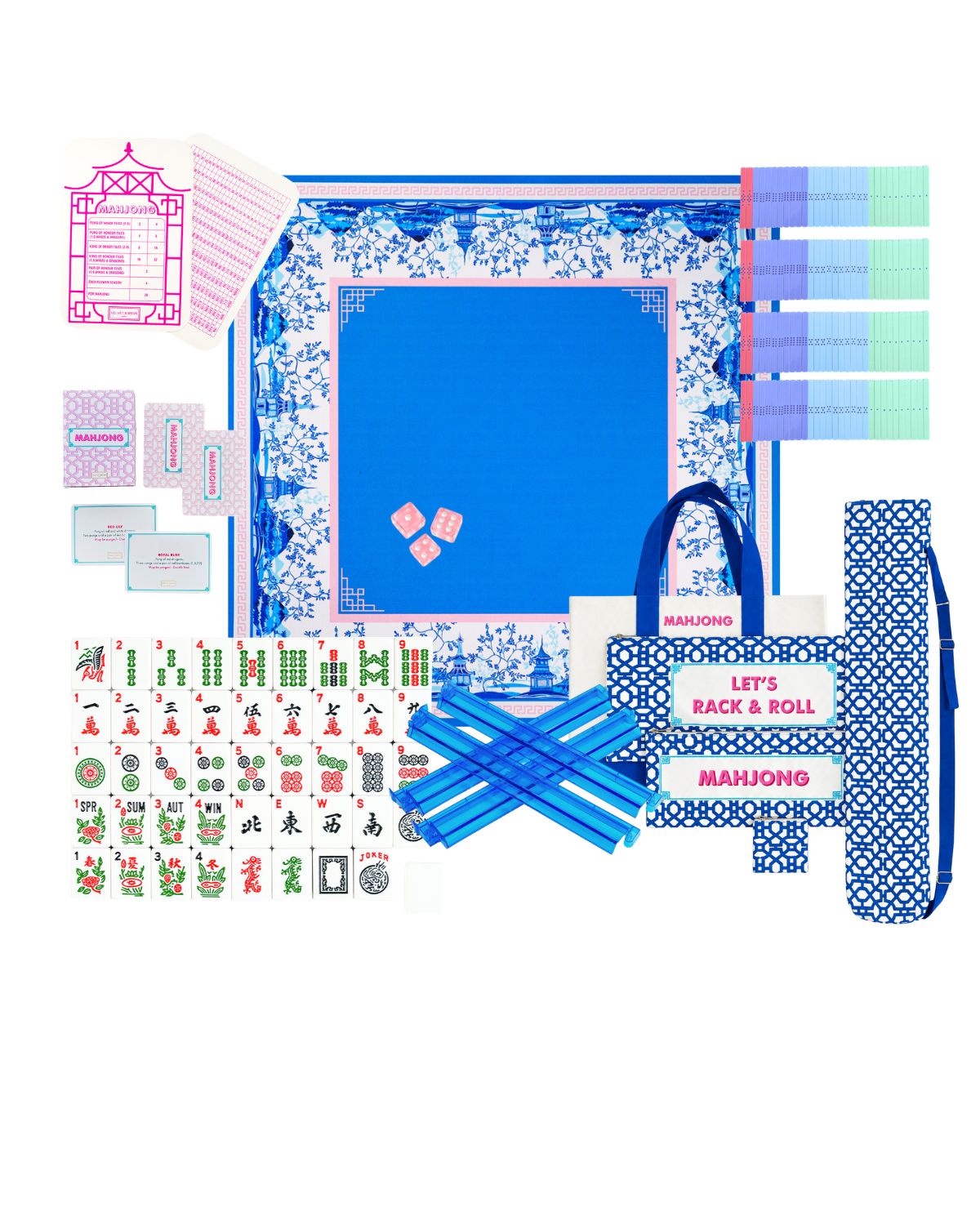 Chinoisserie Complete Starter Set with White Tiles