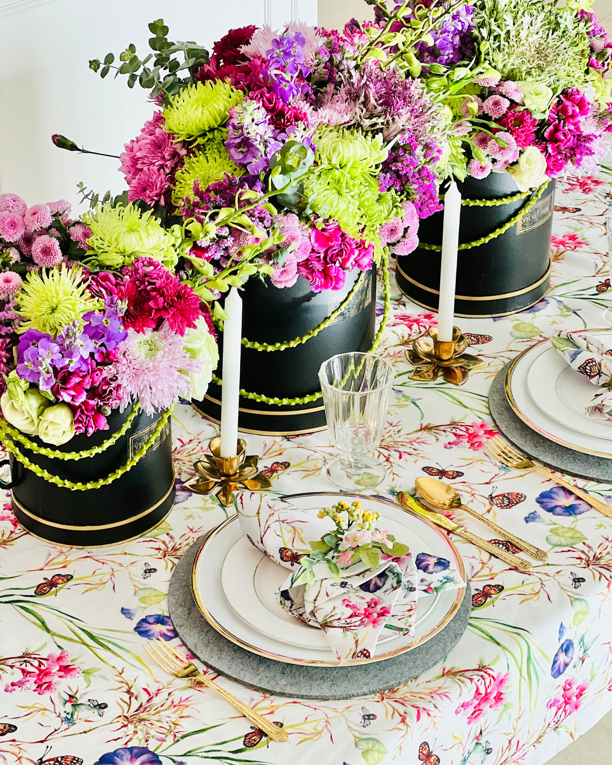 Floral Fantasy Tablecloth