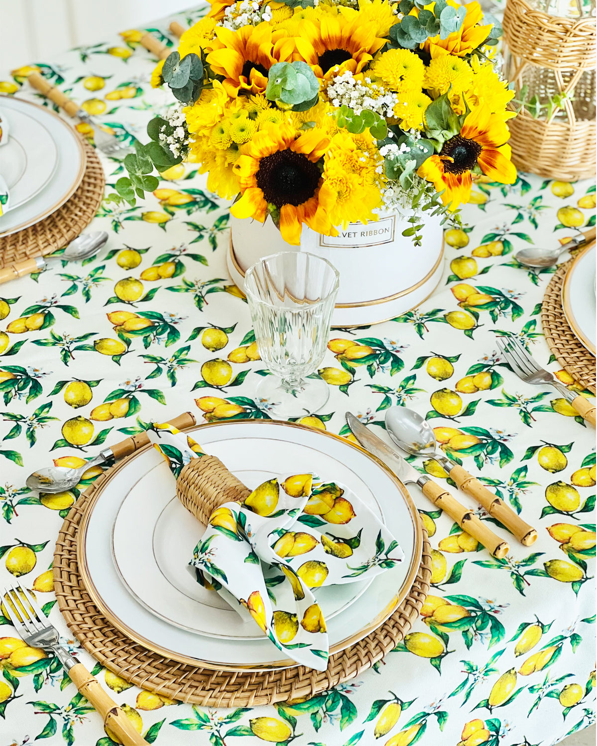 Lemon Sorbet Napkin Set