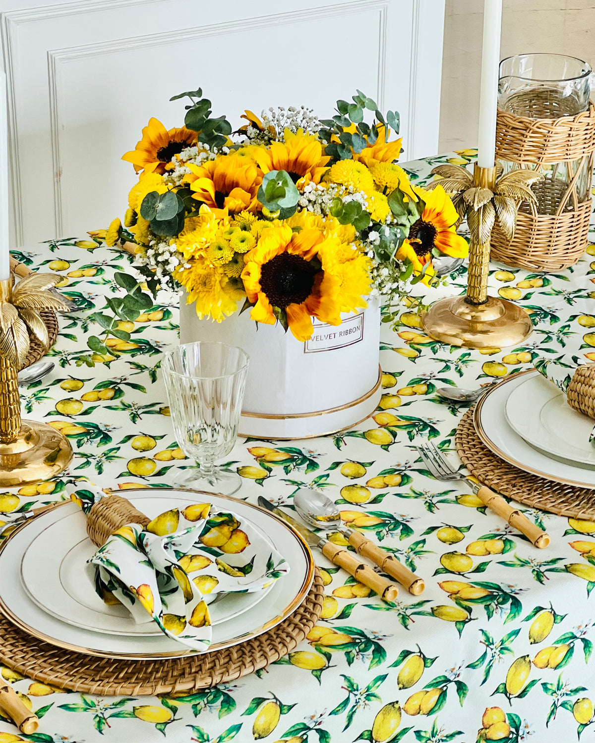 Lemon Sorbet Tablecloth