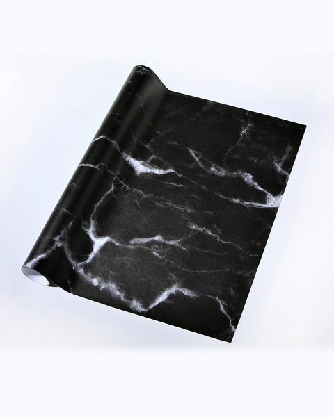 Black Marble Wrapping Paper