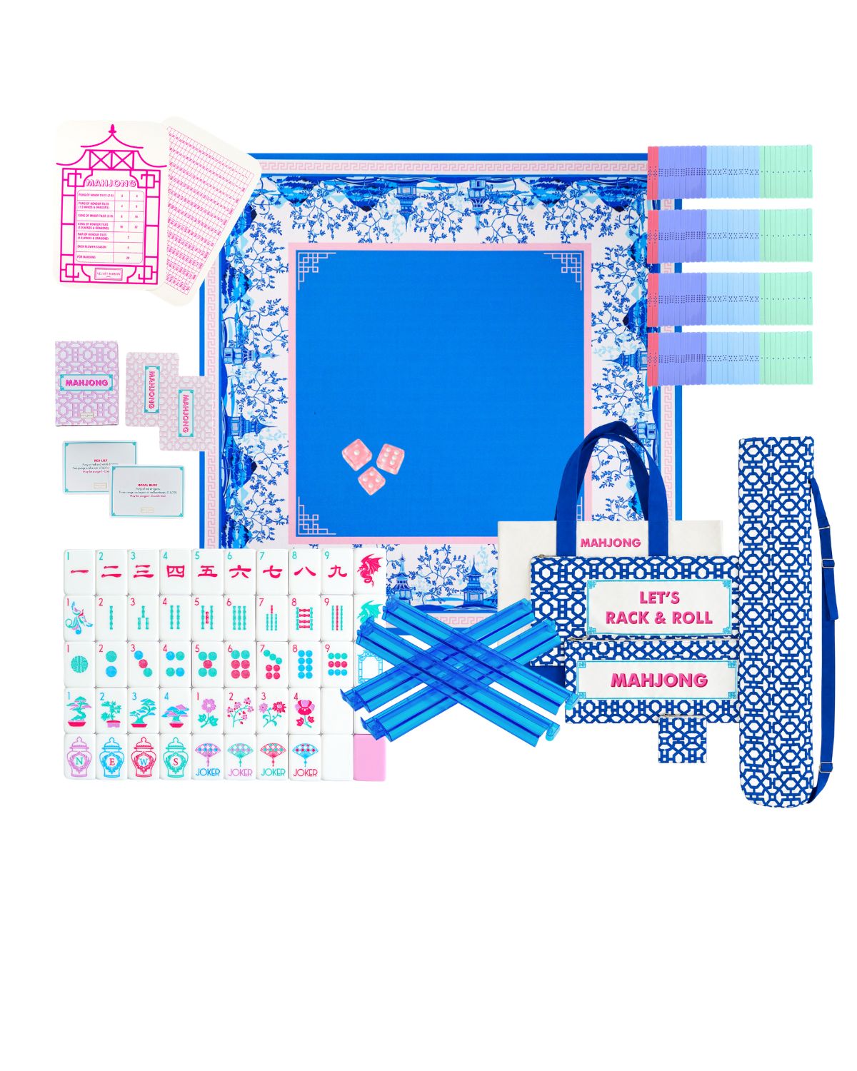 Chinoiserie Complete Starter Set with Pastel Tiles