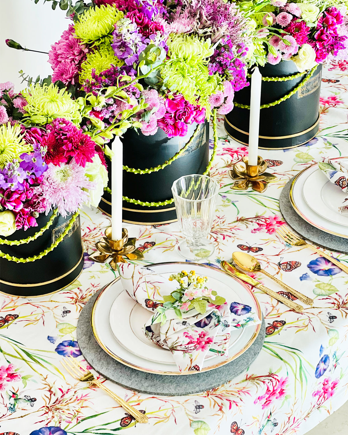 Floral Fantasy Napkin Set