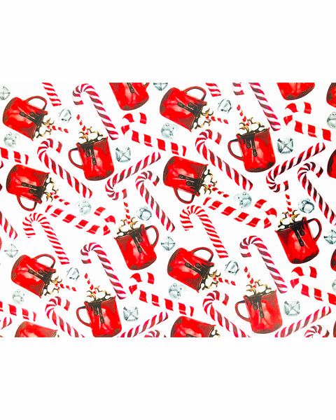 Hot Chocolate Wrapping Paper