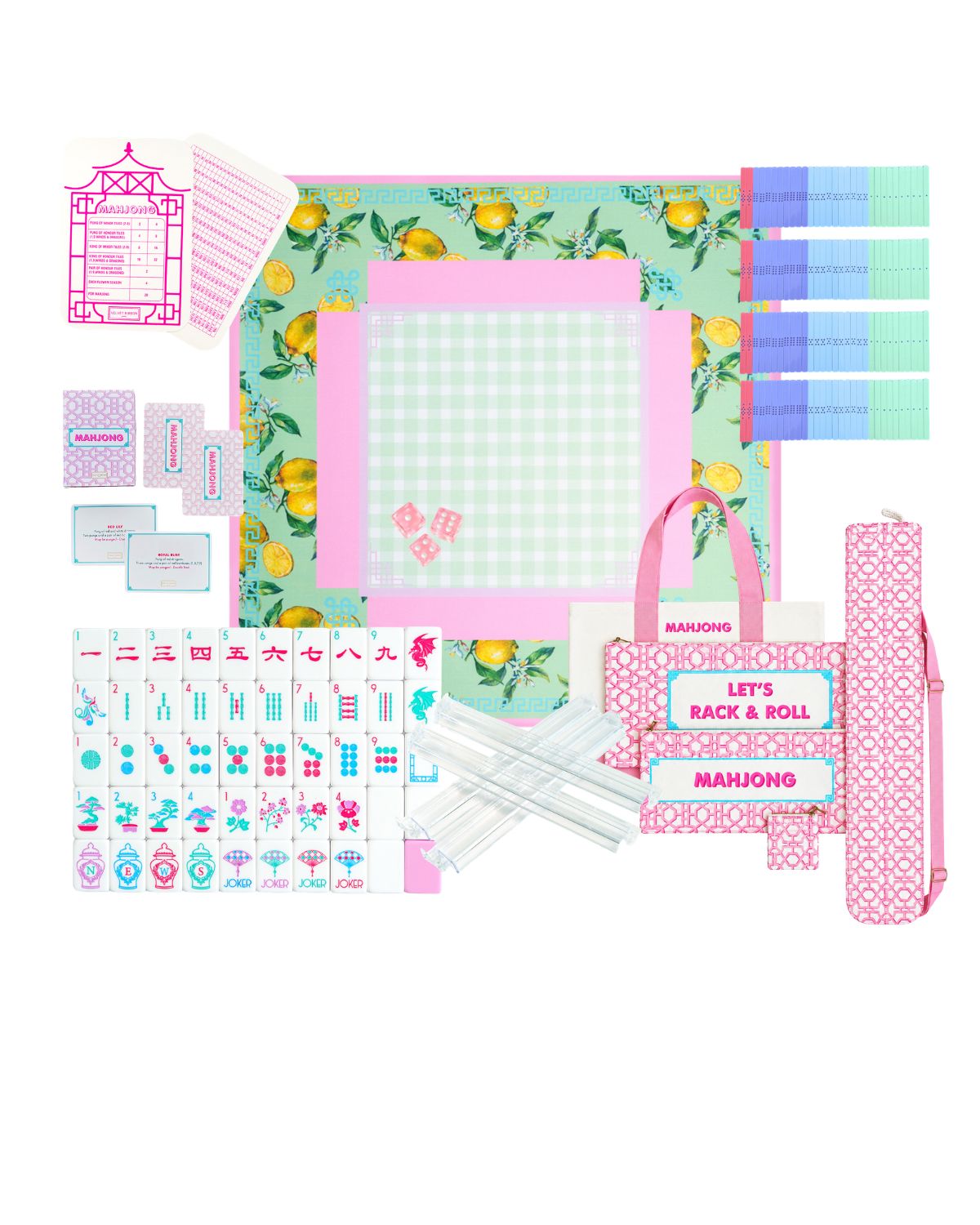 Lemon Sorbet Complete Starter Set with Pastel Tiles