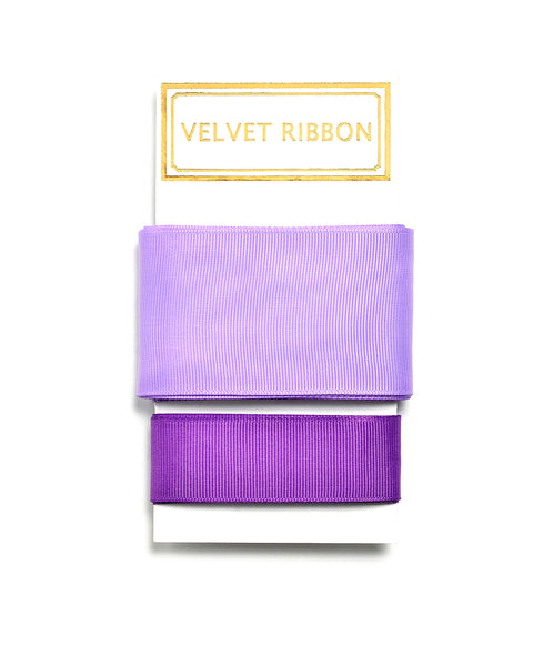 Lilac and Lavender Ribbon Set