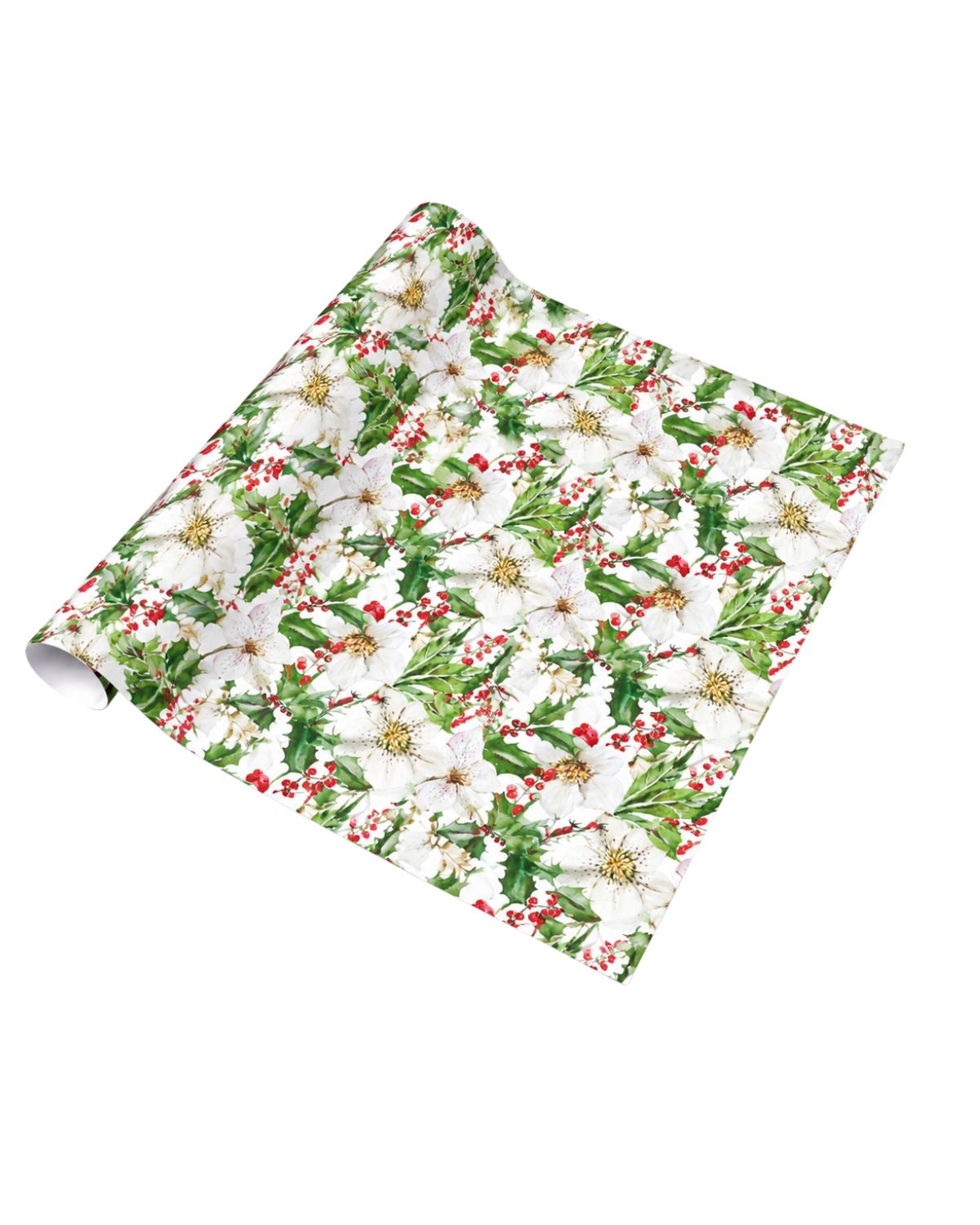 Christmas Floral Wrapping Paper