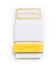 White and Yellow Ribbon Set
